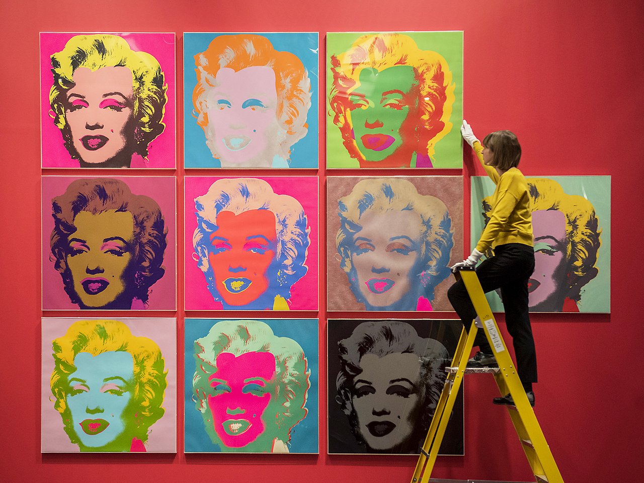 pop art marylin