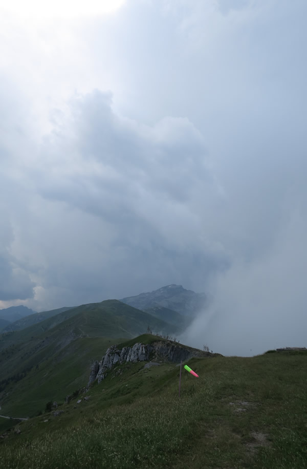 decollage de parapente