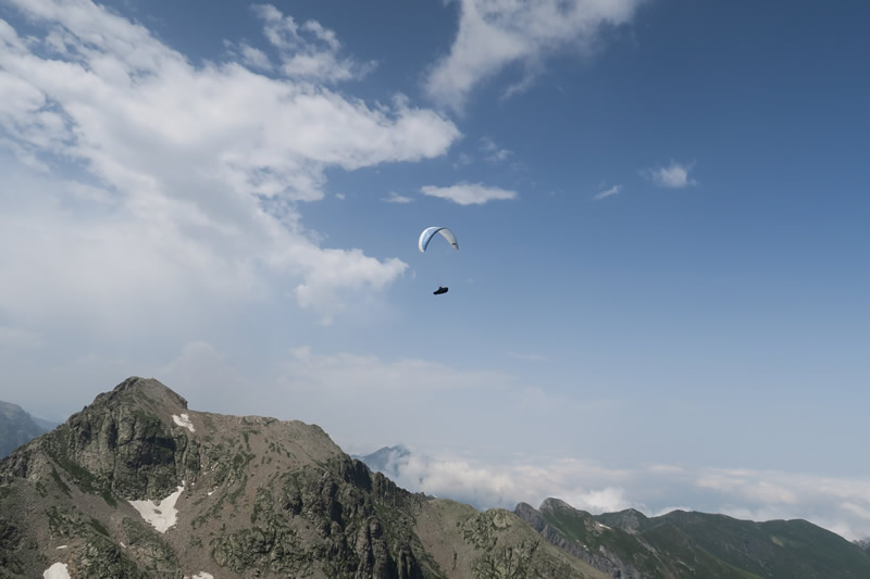 vol en parapente