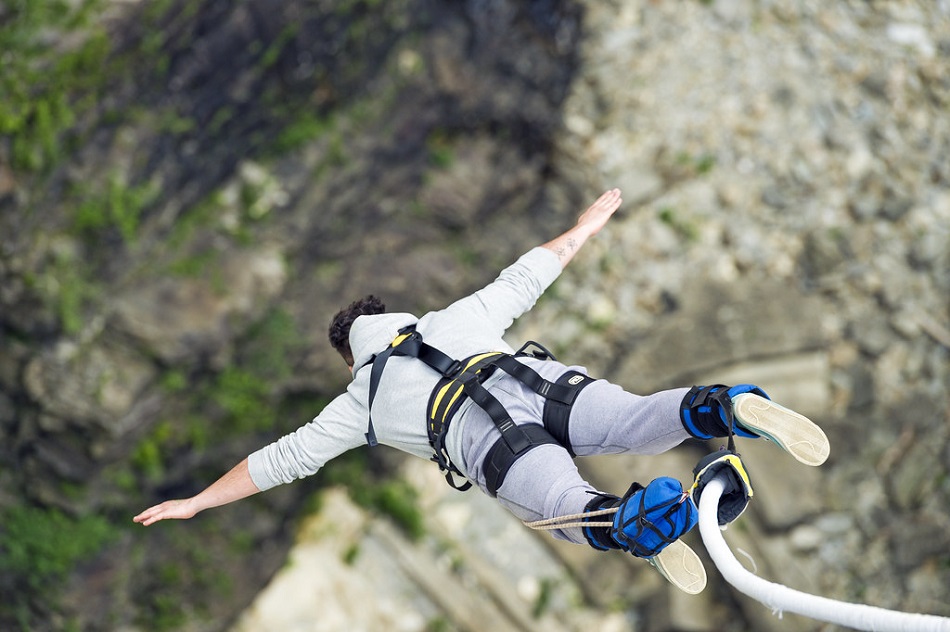 saut à élastique