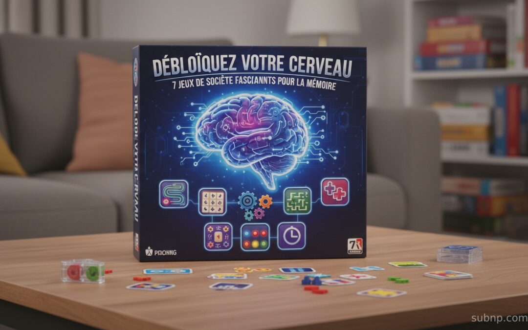 Jeux de société pour débloquer votre mémoire : 7 astuces intellectuelles fascinantes