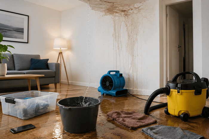 Dégât des eaux les bons réflexes des premières heures (1) Premiers gestes après un dégât des eaux dans un logement